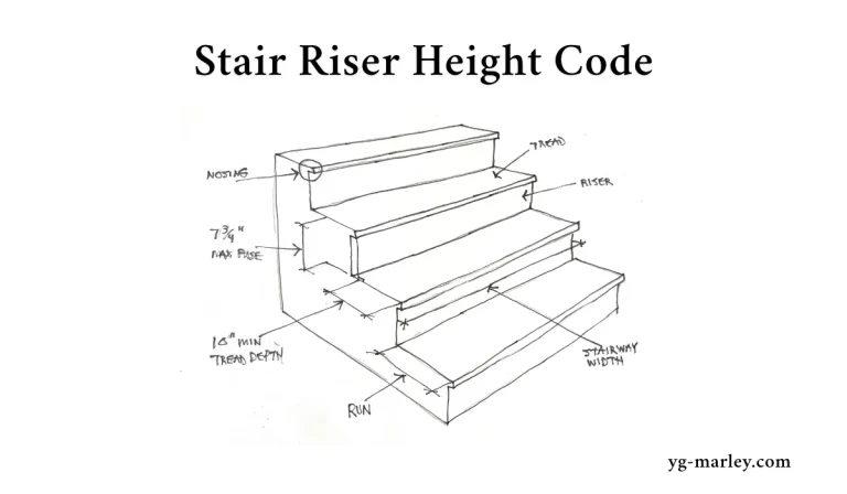 Stair Riser Height Code