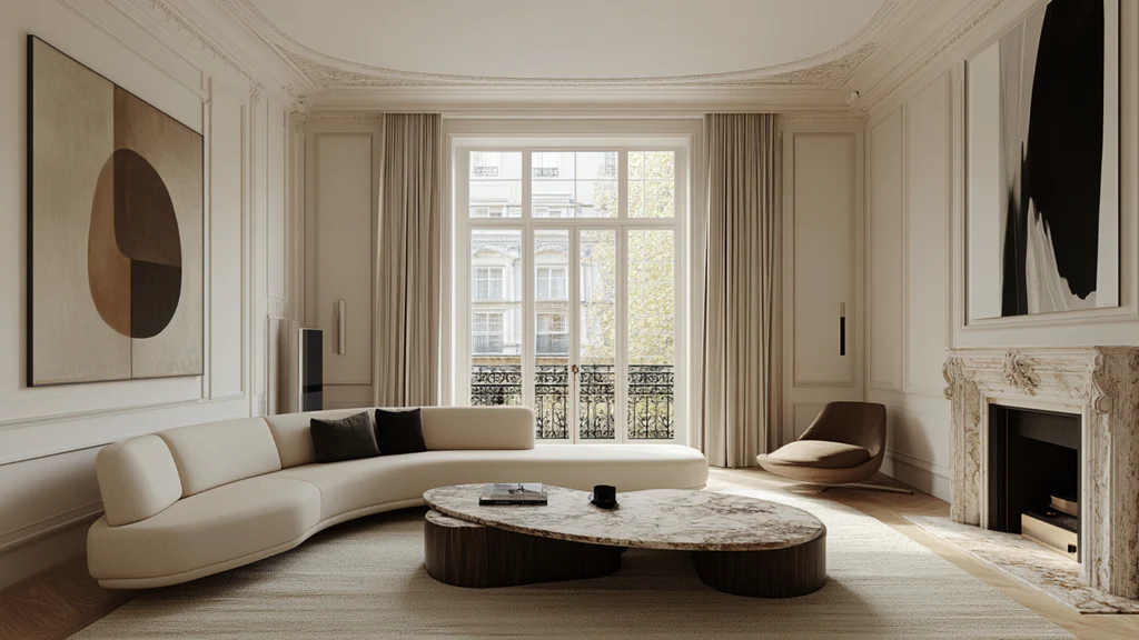 Exploring European Interior Styles — With a Modern Fluted Twist